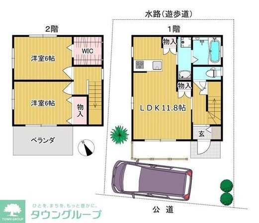 日新町2丁目戸建の物件間取画像